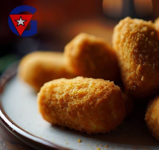 Recetas Cubanas Cómo hacer croquetas de pan Mi Gente Cuba 2