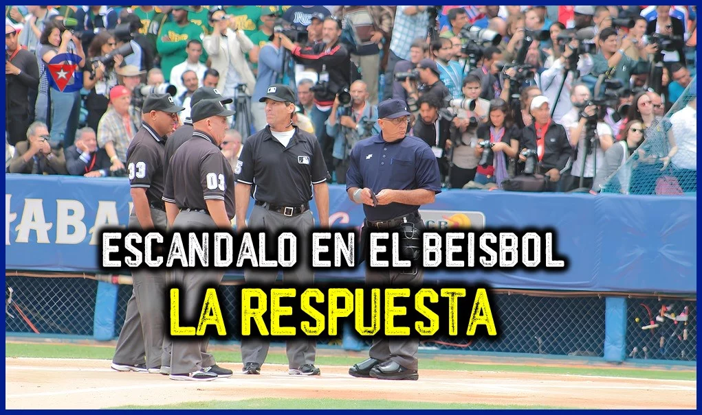 Béisbol Cubano El Escándalo y La Respuesta del Comisario Técnico gentecuba.com