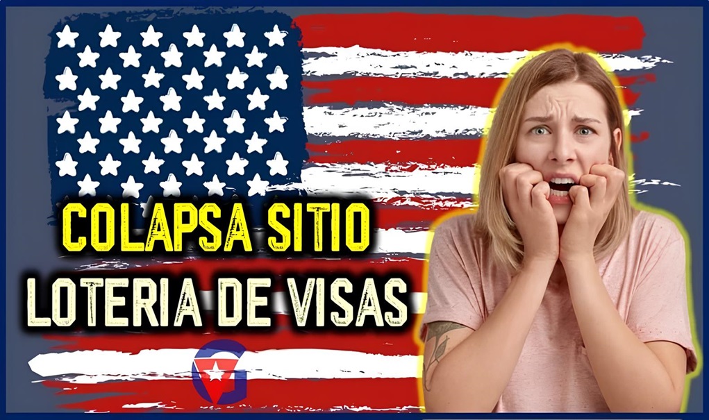 Colapsa web de resultados de la Lotería de Visas 2025 a EEUU gentecuba.com Copyright protected