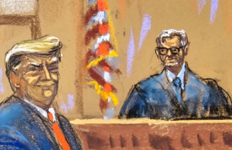 Donald Trump Multa de 9k por desacato y amenaza de prisión Juicio 2 gentecuba.com