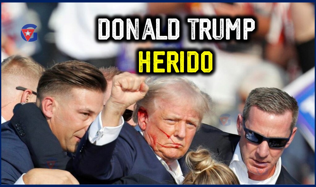 Expresidente y candidato donald trump fue herido en pensilvania gentecuba