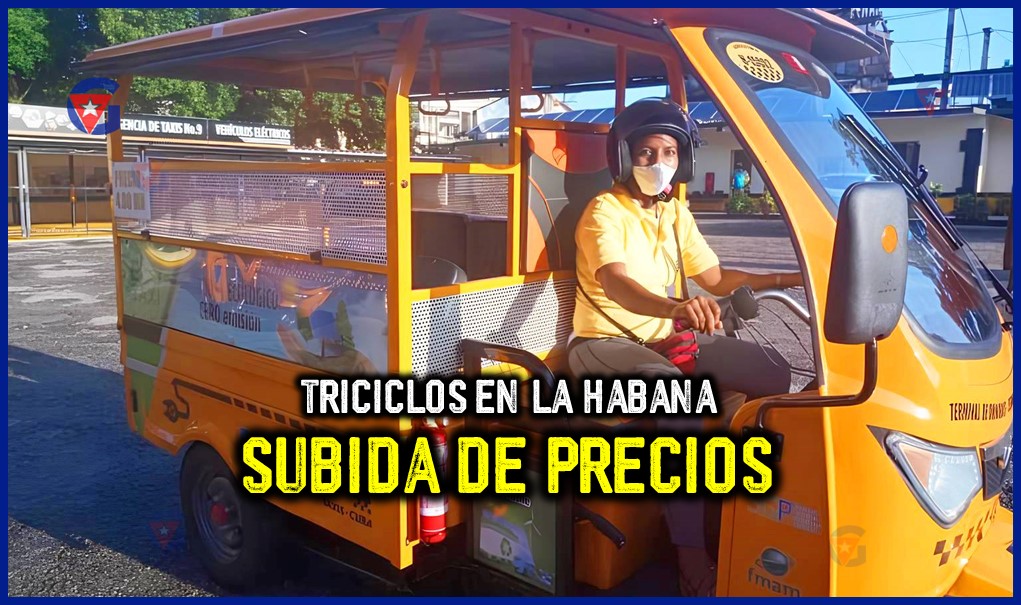 Triciclos Eléctricos en La Habana duplican sus precios 2024 gentecuba.com