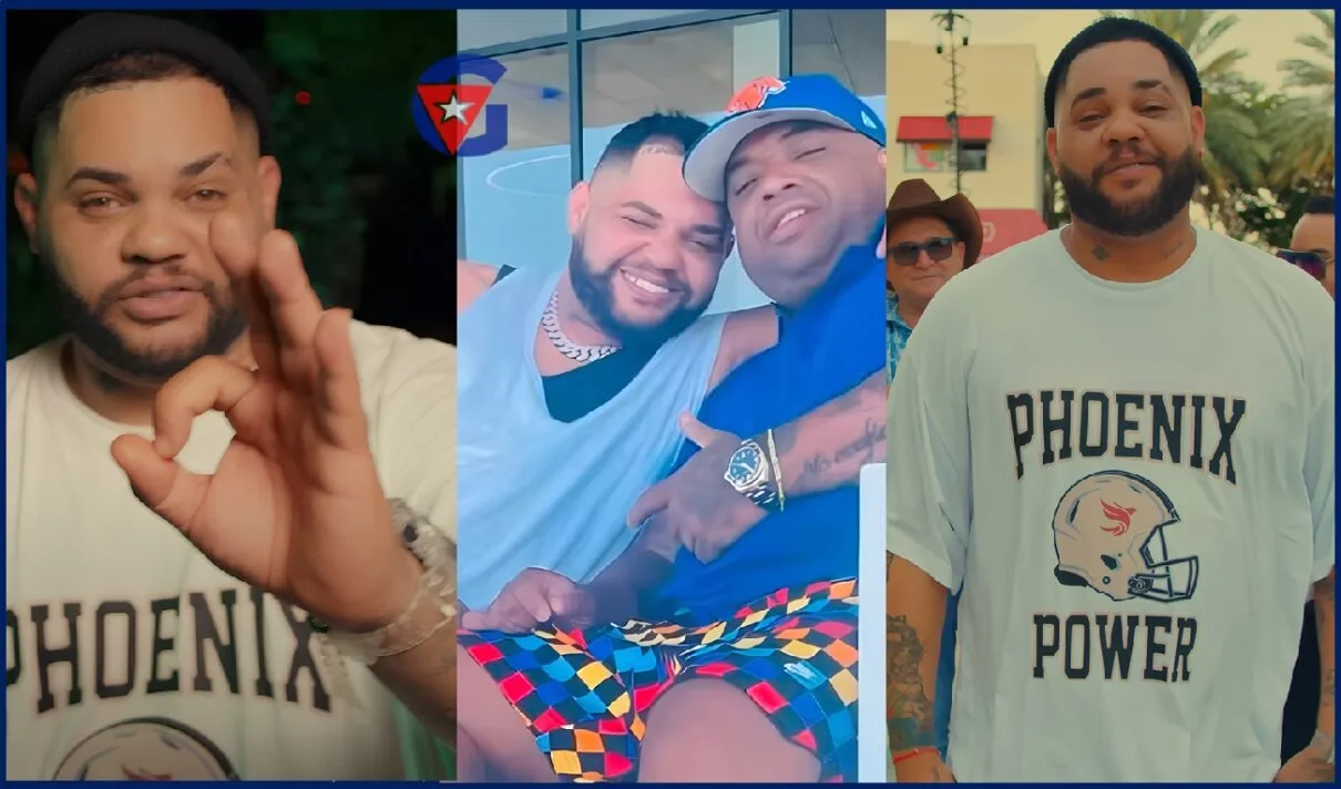 yo lo traje, yo me lo llevo Jorge Junior sobre los restos de El Taiger Gente Cuba